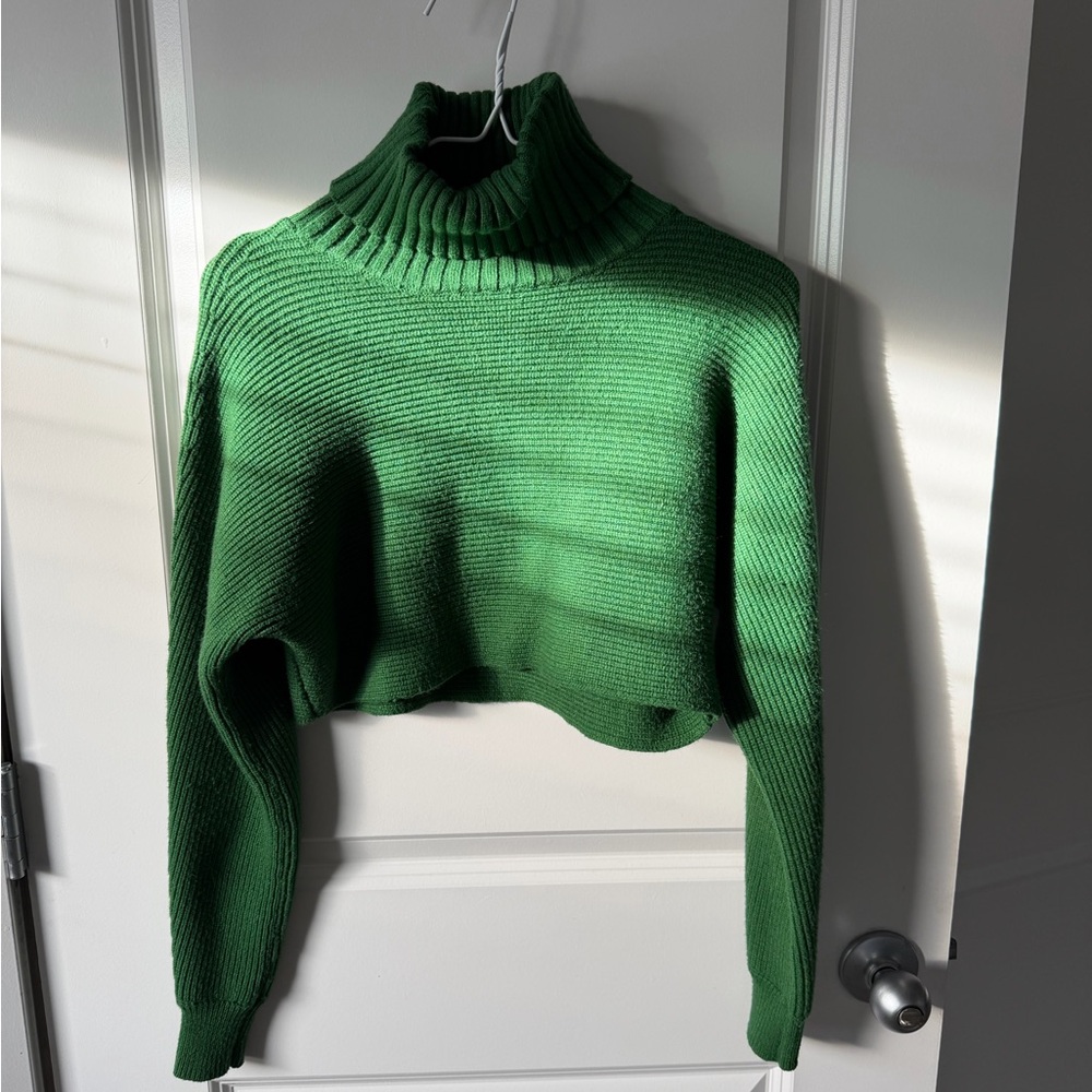 House of Harlow 1960 Emerald Turtleneck Sweater